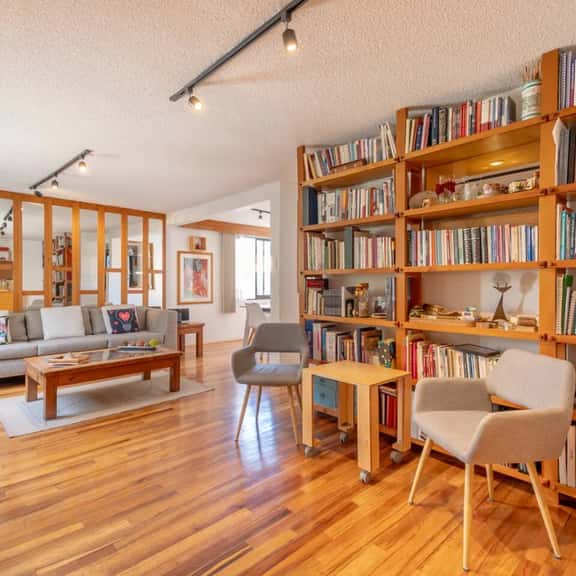 Stylish Apt | Fast WiFi & Workspace | Coyoacan - Imagen 1